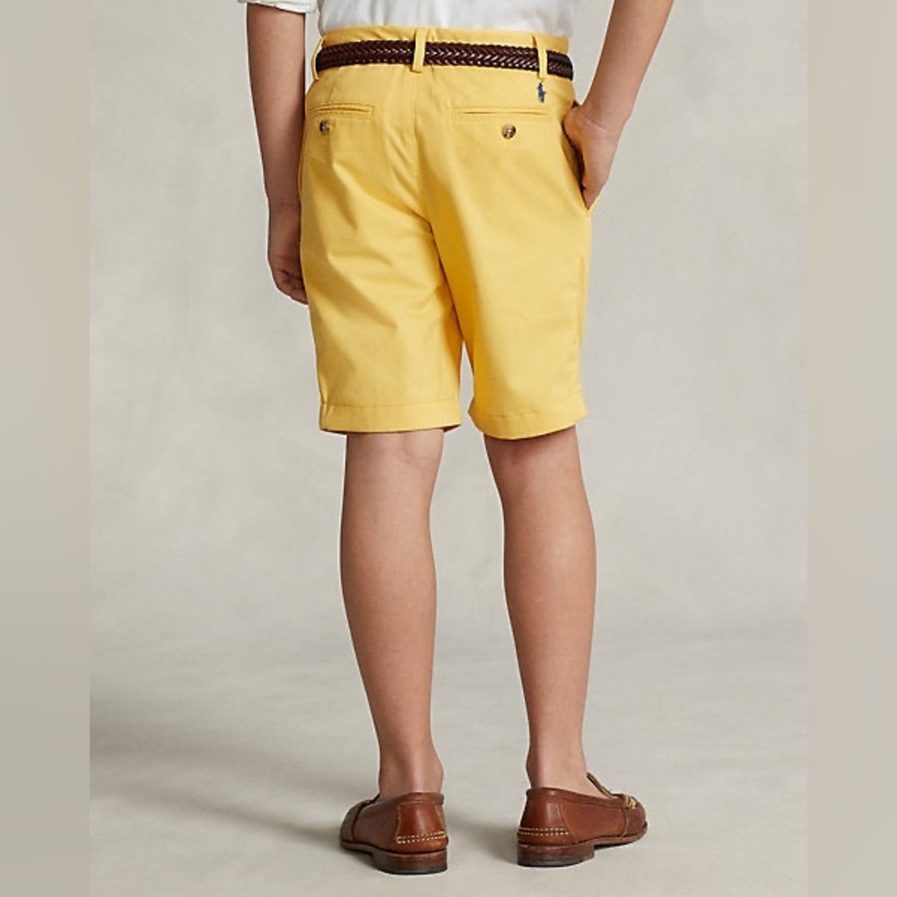 Straight Fit Flex Abrasion Twill Short YELLOW SIZE 16 - Picture 5 of 9